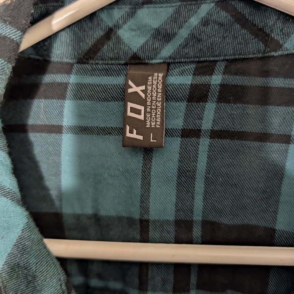 FOX RACING WOMEN'S PLAID SHIRT - Picture 3 of 5